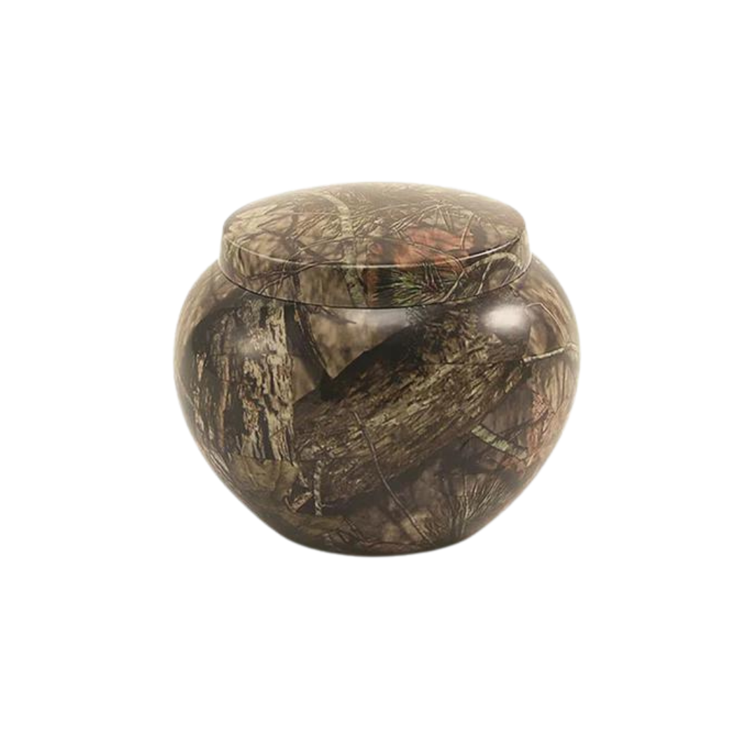 Noah Oak Camo Large Pet Urn