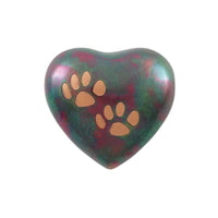 Noah Raku Heart Pet Keepsake Urn