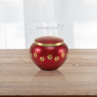 Noah Crimson Small Pet Urn