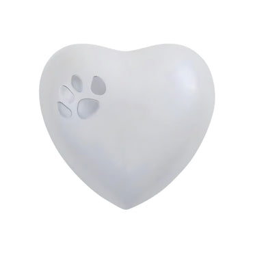 Noah Pearl Heart Cat and Dog Urn