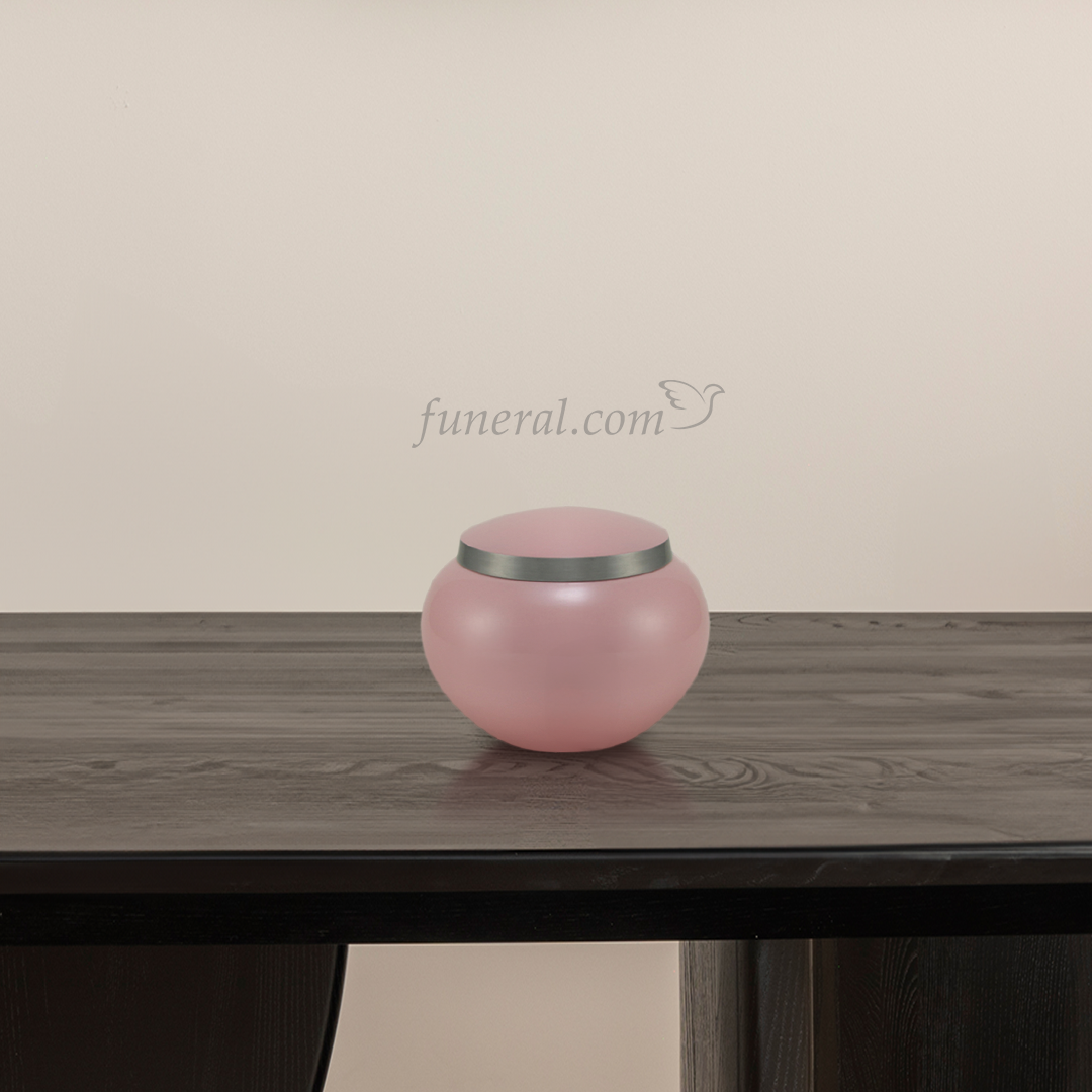 Noah Pink Extra Small Pet Urn