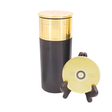 Shotgun Shell Extra Large Pet Cremation Urn - Black & Green