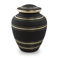 Sentry Adult Onyx Brass Urn