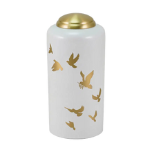 Pearl Brass Ascent Dove Artwork Adult Cremation Urn