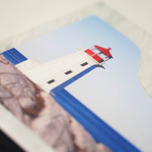 Coastal Lighthouse White Marble Adult Cremation Urn - Artistic