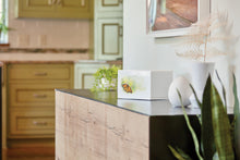 White Gloss MDF Artistic Butterfly Adult Cremation Urn - Lifestyle