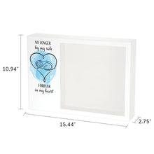 Blue Heart Cat Memento Large Pet Cremation Urn- Dimensions