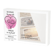 Pink Heart Cat Memento Large Pet Cremation Urn - Personalized