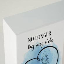 Blue Heart Dog Memento Large Pet Cremation Urn - Artistic