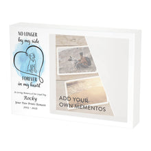 Blue Heart Dog Memento Large Pet Cremation Urn - Personalized