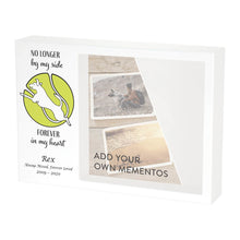 Tennis Dog Memento White Large Pet Cremation Urn - Personalized