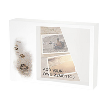 Paws in Sand Memento White Large Pet Cremation Urn