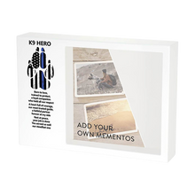 K9 Hero Dog Memento White Large Pet Cremation Urn