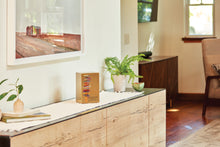 Brushed Bronze Stainless Steel Painter Adult Cremation Urn - Lifestyle