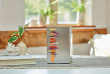 Brushed Pewter Stainless Steel Painter Adult Cremation Urn - Lifestyle