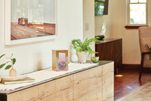 Brushed Bronze Stainless Steel Butterfly Art Adult Cremation Urn - Lifestyle