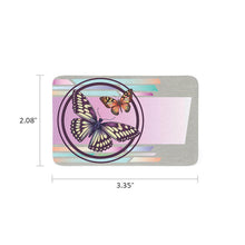 Brushed Metal Stainless Steel Accessory with Butterfly Design - Dimensions
