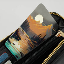 Brushed Metal Stainless Steel Accessory with Mountain Design - Lifestyle