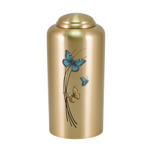 Bronze Brass Butterfly Artwork Adult Cremation Urn