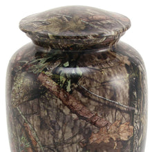 Mossy Oak Camo Aluminum Woodland Adult Cremation Urn - Artistic