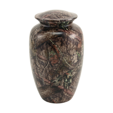 Mossy Oak Camo Aluminum Woodland Adult Cremation Urn