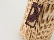 Carved Wood Feather Pendant - Artistic