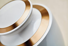 Pearl White Brass Adult Cremation Urn with Metallic Shimmer - Artistic