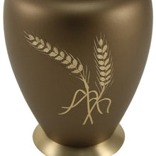 Aero Wheat Adult Cremation Urn - Artistic