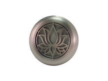 Two-Tone Lotus Lid Pewter Scattering Adult Cremation Urn - Artistic