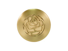 Rose Blush Aluminum Adult Cremation Urn with Brass Rose Lid - Artistic