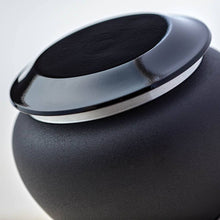 Aluminum Onyx Large Cremation Urn - Artistic