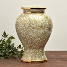 Opal Cloisonné Adult Cremation Urn - Lifestyle