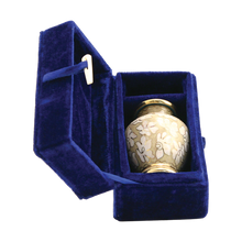 Blue Velvet Cloisonné Keepsake Box