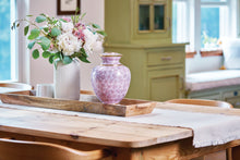 Rose Cloisonné Gold Accent Adult Cremation Urn - Lifestyle