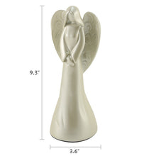 Pearl Resin Angel Keepsake Urn - Dimensions
