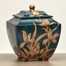 Orchid Indigo Adult Cremation Urn - Lifestyle