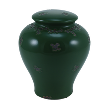 Gloss Forest Green Ceramic Adult Cremation Urn