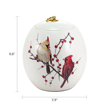 Anayah Cardinal Adult Cremation Urn - Dimensions