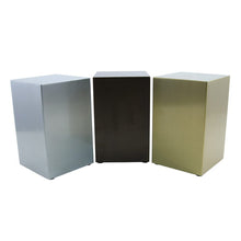 Antique Bronze Steel Box Adult Cremation Urn - Finish