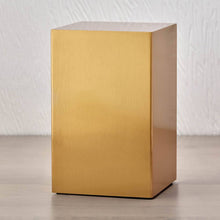 Bronze Stainless Steel Box Adult Cremation Urn - Lifestyle