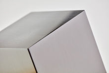 Pewter Stainless Steel Box Adult Cremation Urn - Artistic