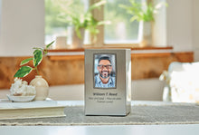 Pewter Stainless Steel Box Adult Cremation Urn - Lifestyle