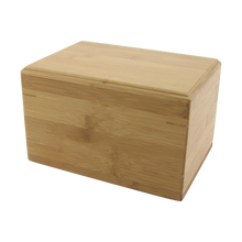 Eco-friendly Bamboo Secure Closure Adult Cremation Urn 