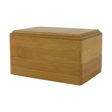 Natural Bamboo Box Medium Pet Cremation Urn