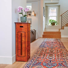 Walnut Burl MDF Extra Large Pedestal Pet Cremation Urn - Lifestyle