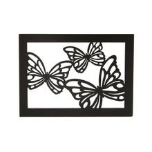 Dark Cherry Bamboo Adult Cremation Urn with Butterfly Design - Artistic