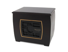 Dark Cherry MDF Bamboo Framed Geometric Extra Large Companion Urn - Personalized