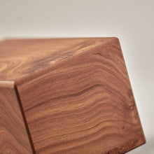 Natural Woodgrain MDF Box Small Cremation Urn - Artistic