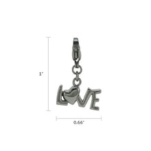 Stainless Steel Love Cremation Charm - Dimensions