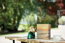 Sunset Hardboard Beach Scene Adult Cremation Urn - Lifestyle